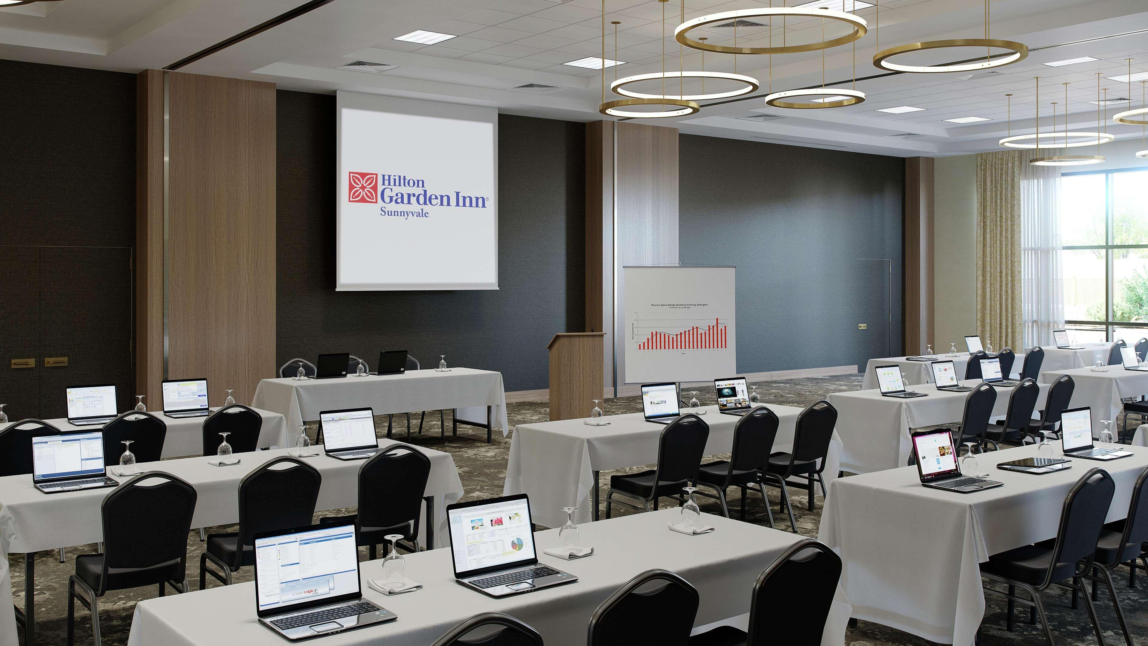 Hilton Garden Inn Сънивейл Екстериор снимка